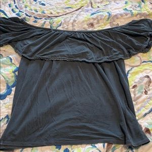 Off the shoulder shirt
